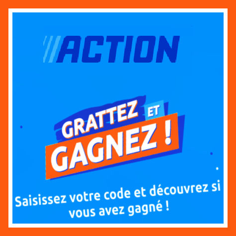 Action.com/grattez - Grand jeu Action code carte  gratter